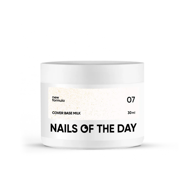 NAILSOFTHEDAY Cover Base Milk 07, 30ml