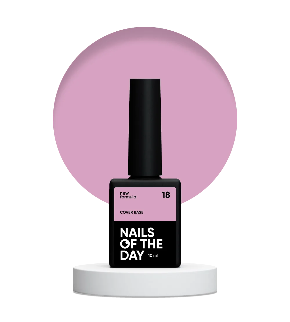 NAILSOFTHEDAY Cover Base 18, 10ml