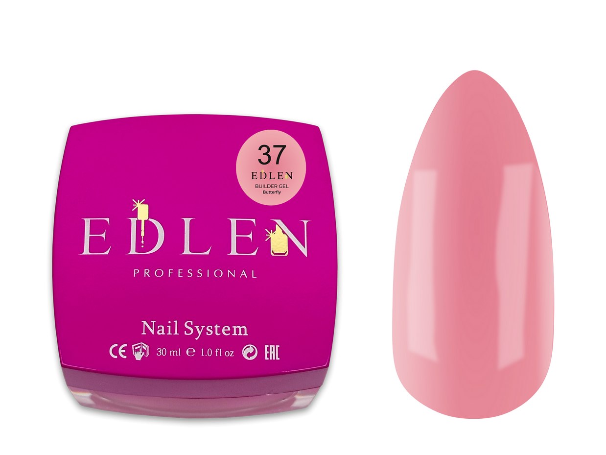 EDLEN Builder Gel Butterfly 37, 30ml