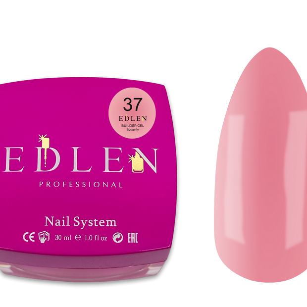 EDLEN Builder Gel Butterfly 37, 30ml