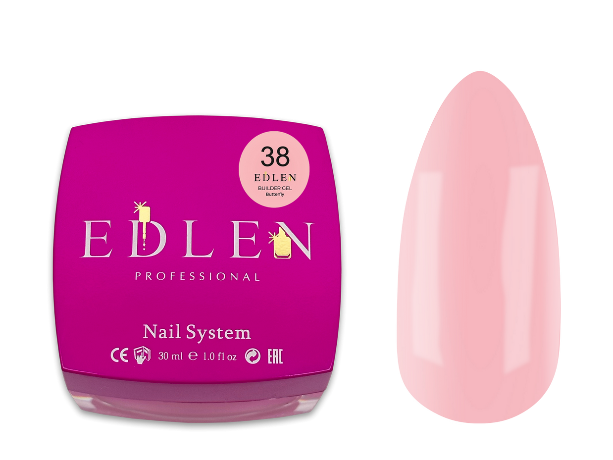 EDLEN Builder Gel Butterfly 38, 30ml