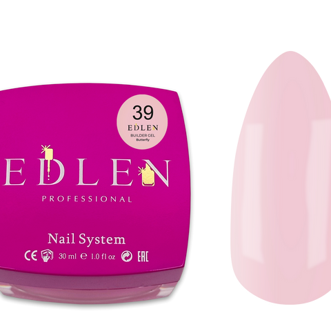 EDLEN Builder Gel Butterfly 39, 30ml