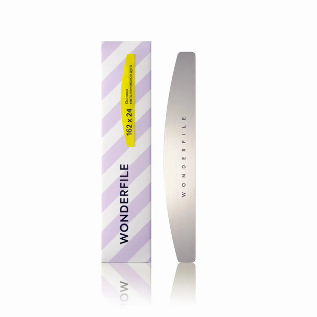 WONDERFILE Metal Base "Crescent" 162x24mm