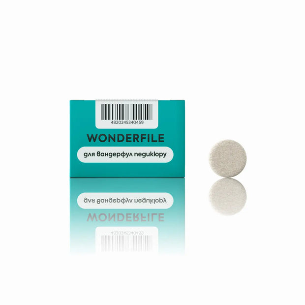 WONDERFILE Soft files for pedicure disc 20 mm -180 grit (50 pcs/pack)