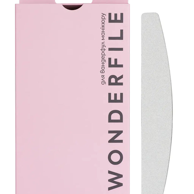 WONDERFILE Soft files "Crescent" 162x24 mm -150 grit (50 pcs/pack)