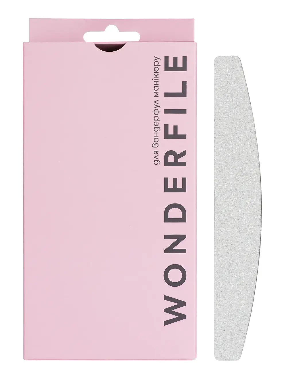 WONDERFILE Soft files "Crescent" 162x24 mm -180 grit (50 pcs/pack)