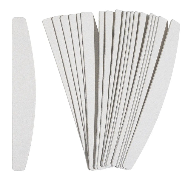 WONDERFILE Soft files "Crescent" 162x24 mm -180 grit (50 pcs/pack)