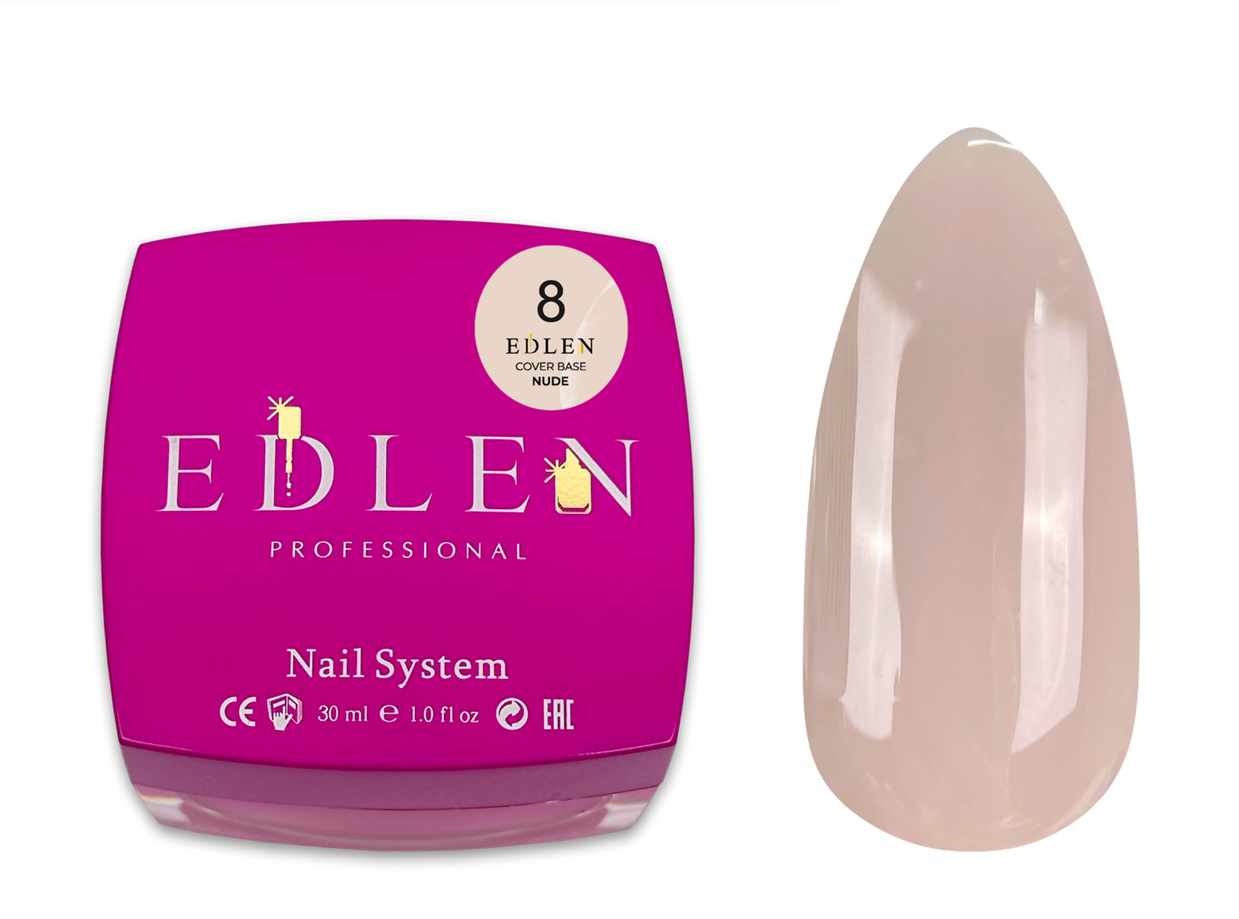 EDLEN Cover Base 8, 30ml