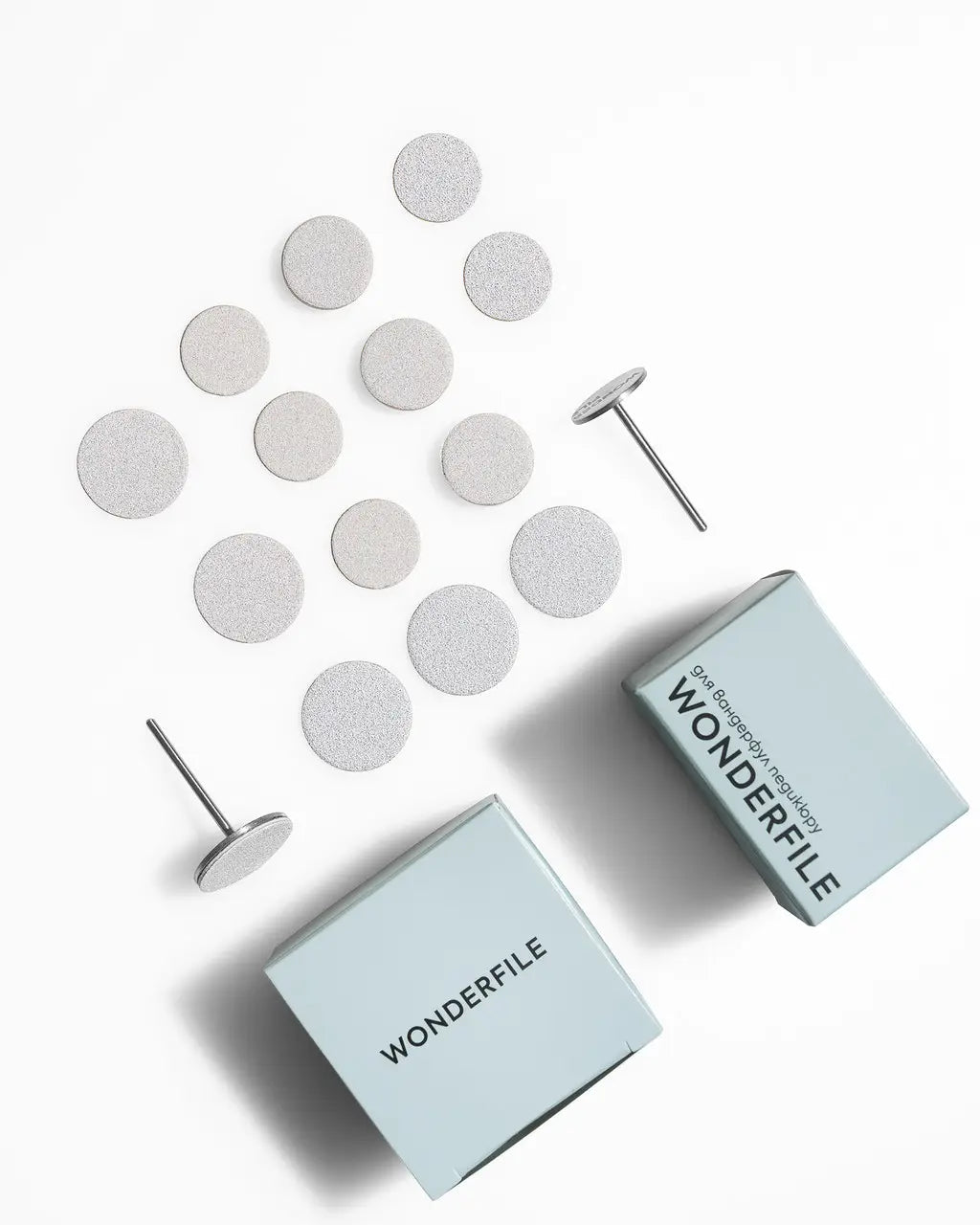 WONDERFILE Metal Base for Pedicure Disk 20 mm