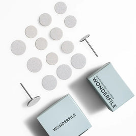 WONDERFILE Metal Base for Pedicure Disk 20 mm