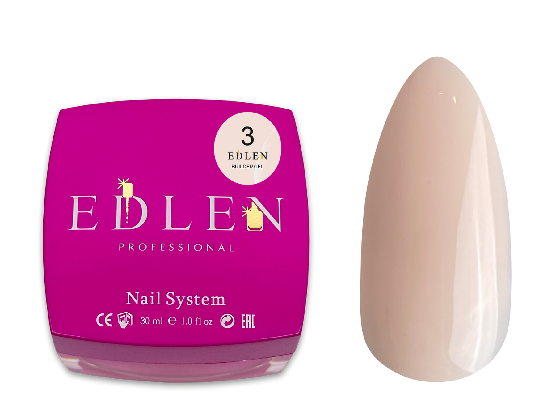 EDLEN Builder Gel 3, 30ml
