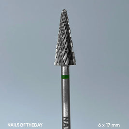 NOTD Nail Drill Carbide 6*17mm, Green