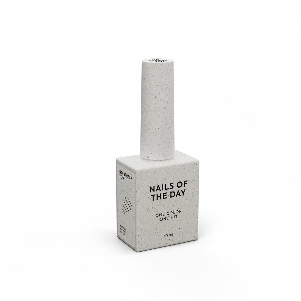 NAILSOFTHEDAY No Stress top bo wipe, 10ml