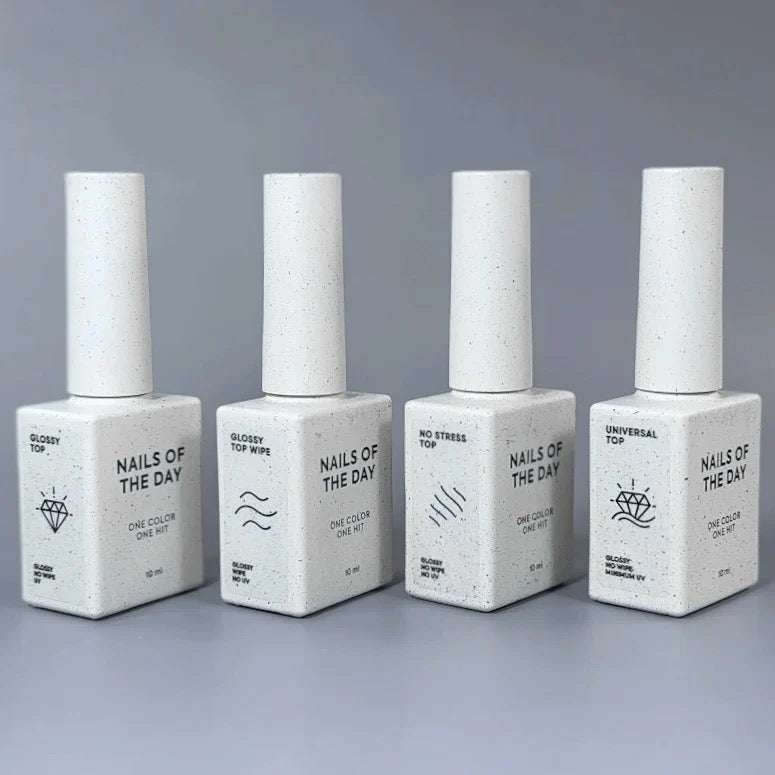 NAILSOFTHEDAY No Stress top bo wipe, 10ml