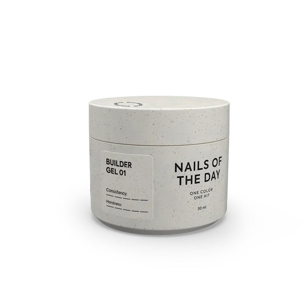 NAILSOFTHEDAY Builder Gel 01 (Transparente), 30ml