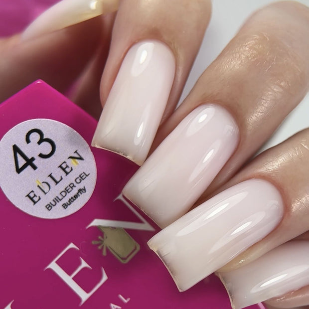 EDLEN Builder Gel Butterfly 43, 30ml