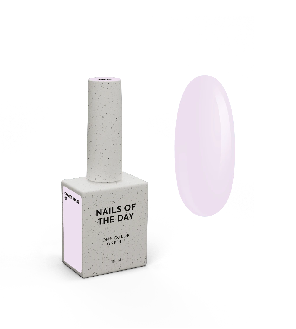 NAILSOFTHEDAY Cover Base 01, 10ml