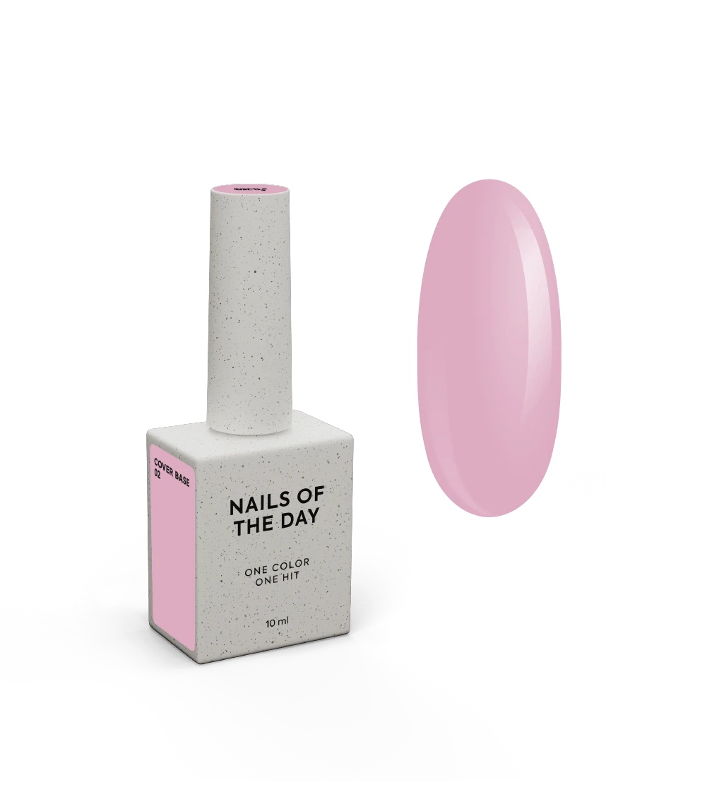 NAILSOFTHEDAY Cover Base 02, 10ml