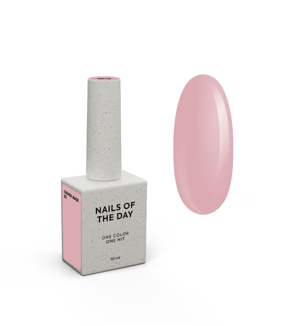 NAILSOFTHEDAY Cover Base 03, 10ml