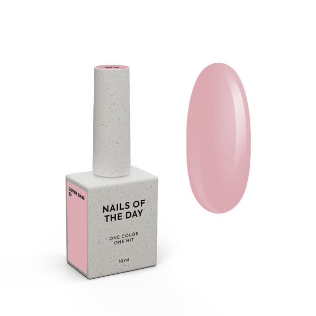 NAILSOFTHEDAY Cover Base 03, 10ml