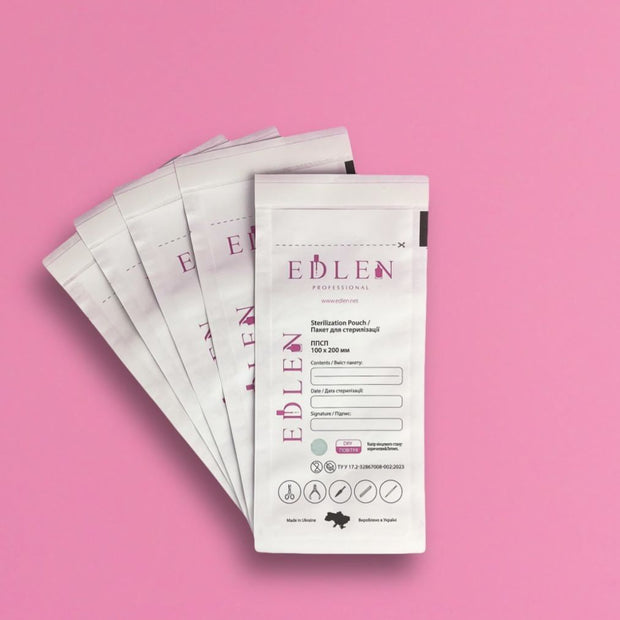 EDLEN Sterilization Pouch 100x200mm, 100pcs