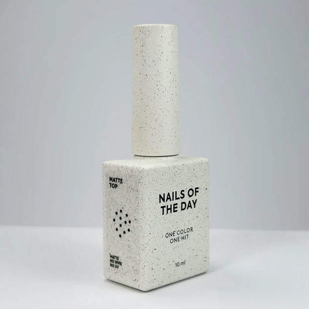 NAILSOFTHEDAY MATTE TOP NO WIPE, 10ml