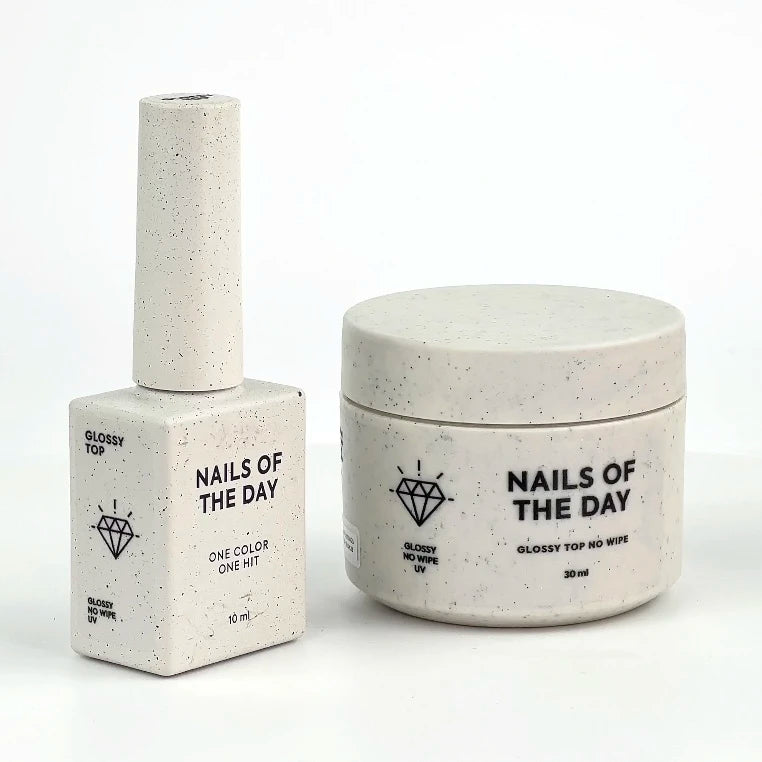 NAILSOFTHEDAY GLOSSY TOP NO WIPE, 30ml