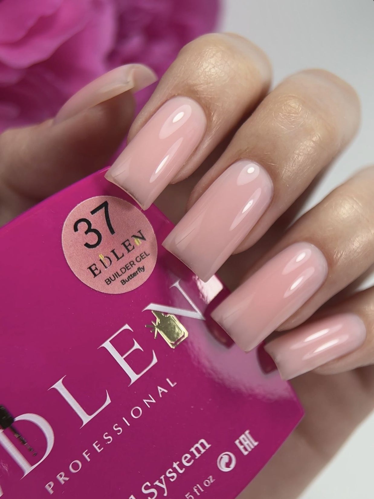 EDLEN Builder Gel Butterfly 37, 30ml