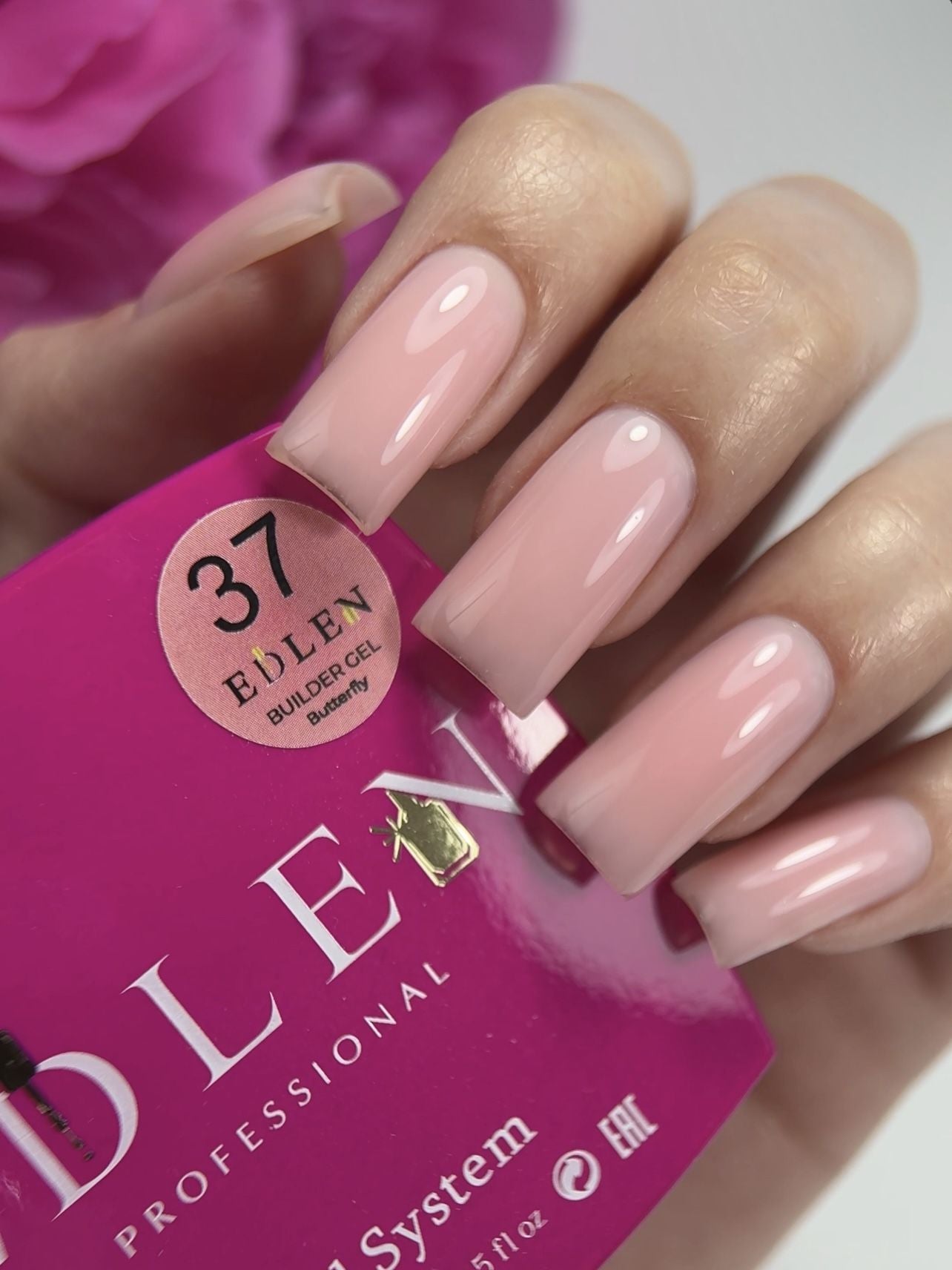 EDLEN Builder Gel Butterfly 37, 30ml