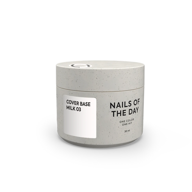 NAILSOFTHEDAY Cover Base Milk 03, 30ml