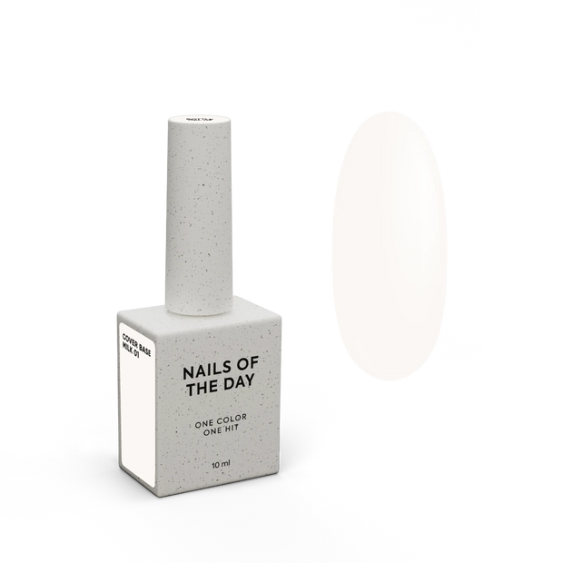 NAILSOFTHEDAY Cover Base Milk 01, 10ml