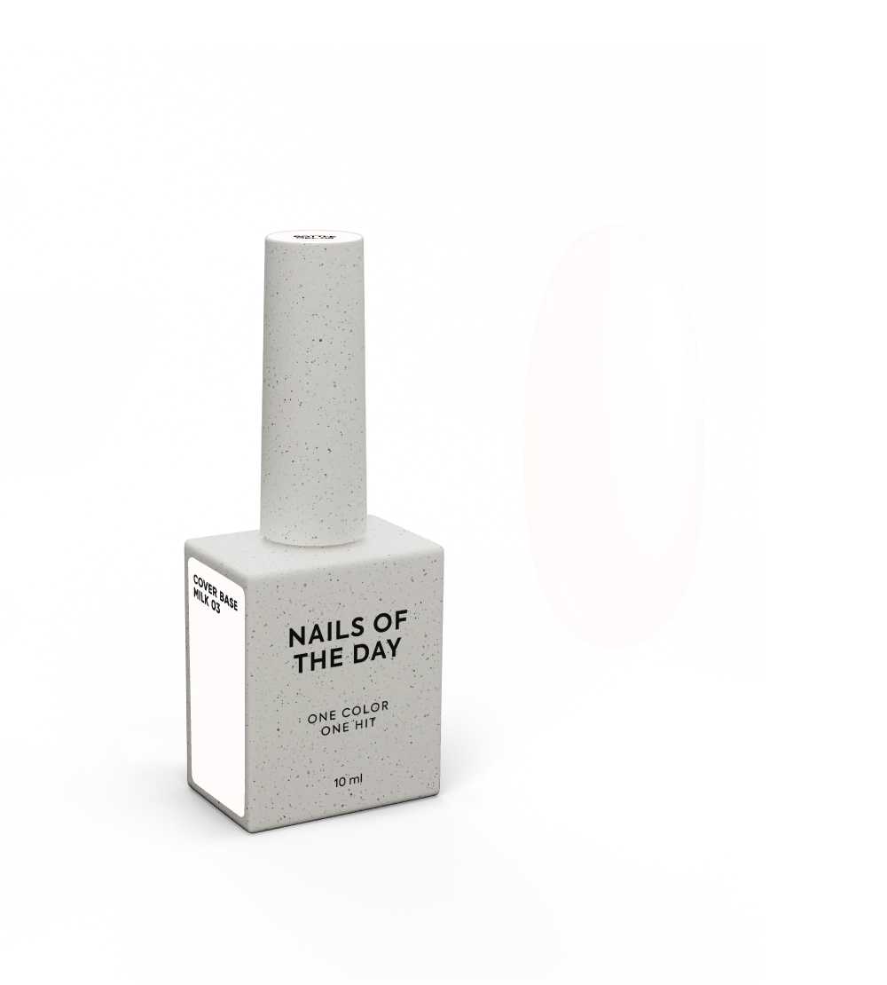 NAILSOFTHEDAY Cover Base Milk 03, 10ml