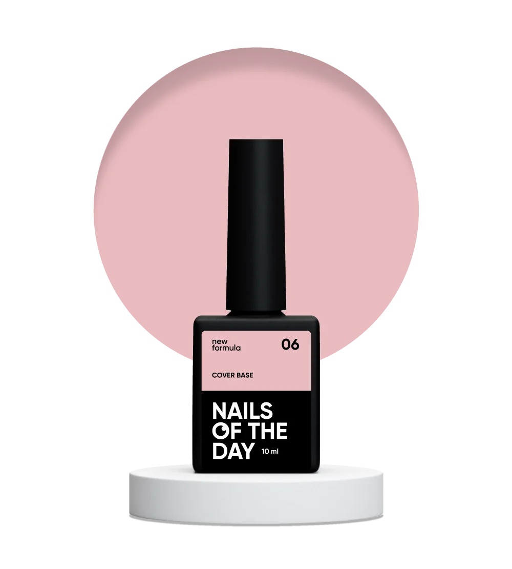 NAILSOFTHEDAY Cover Base 06, 10ml