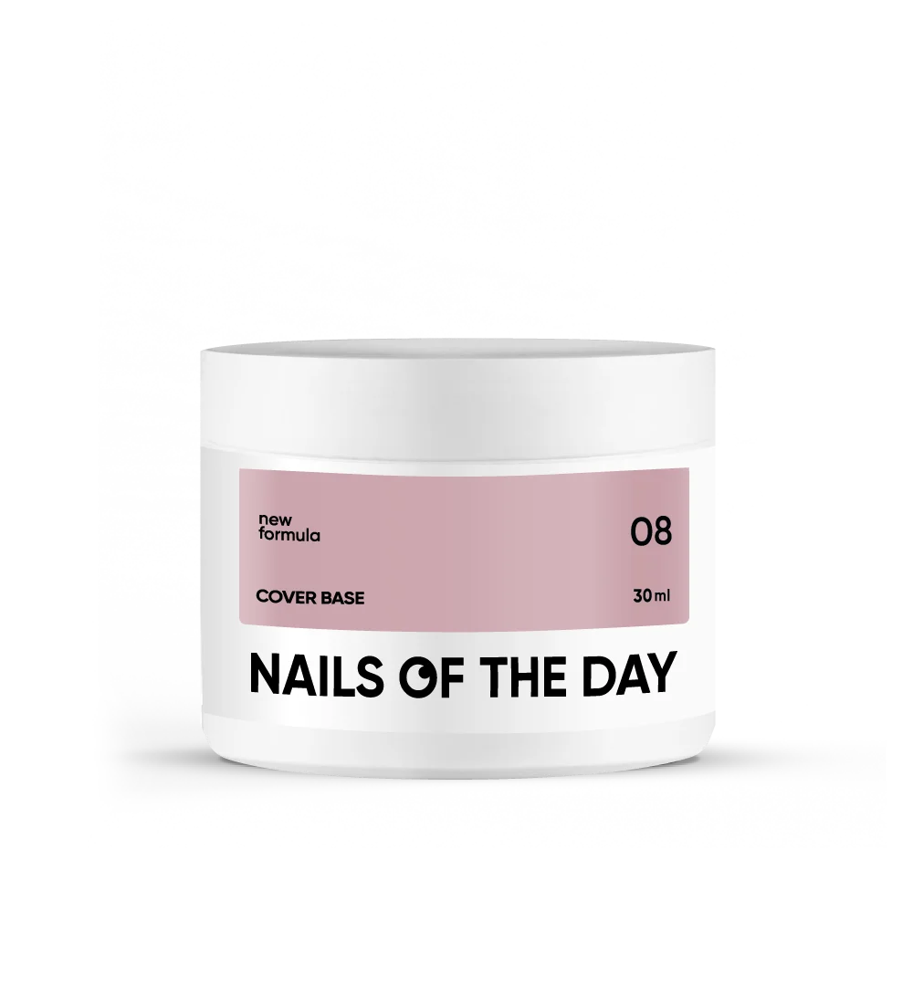 NAILSOFTHEDAY Cover Base 08, 30ml