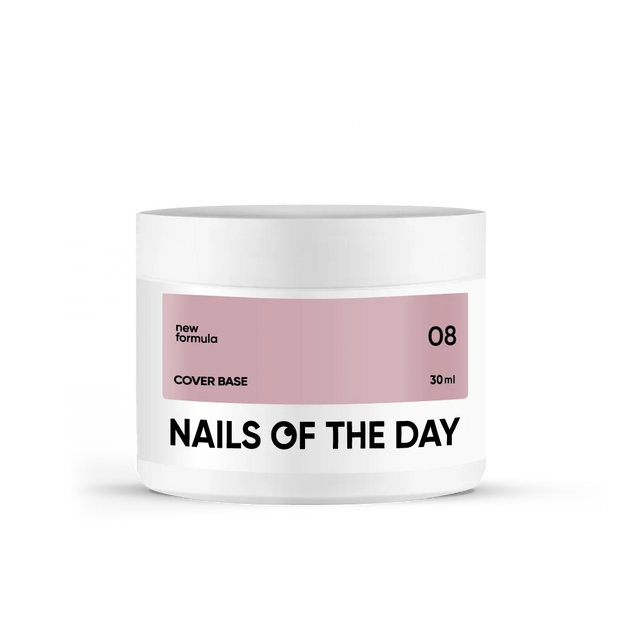 NAILSOFTHEDAY Cover Base 08, 30ml