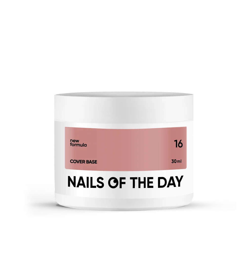 NAILSOFTHEDAY Cover Base 16, 30ml
