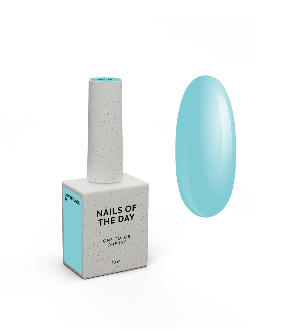 NAILSOFTHEDAY Cover Base 19, 10ml