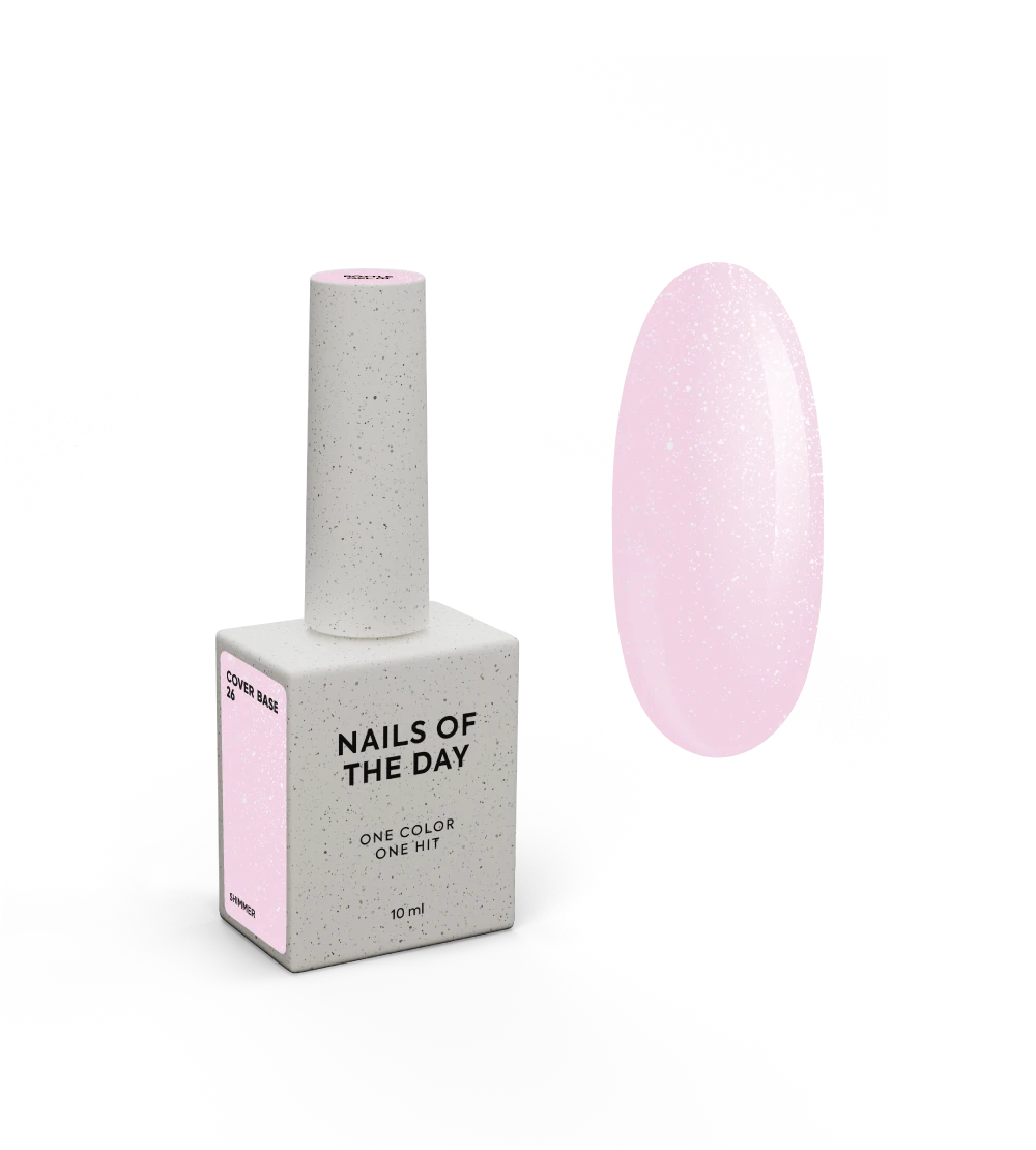 NAILSOFTHEDAY Cover Base 26, 10ml