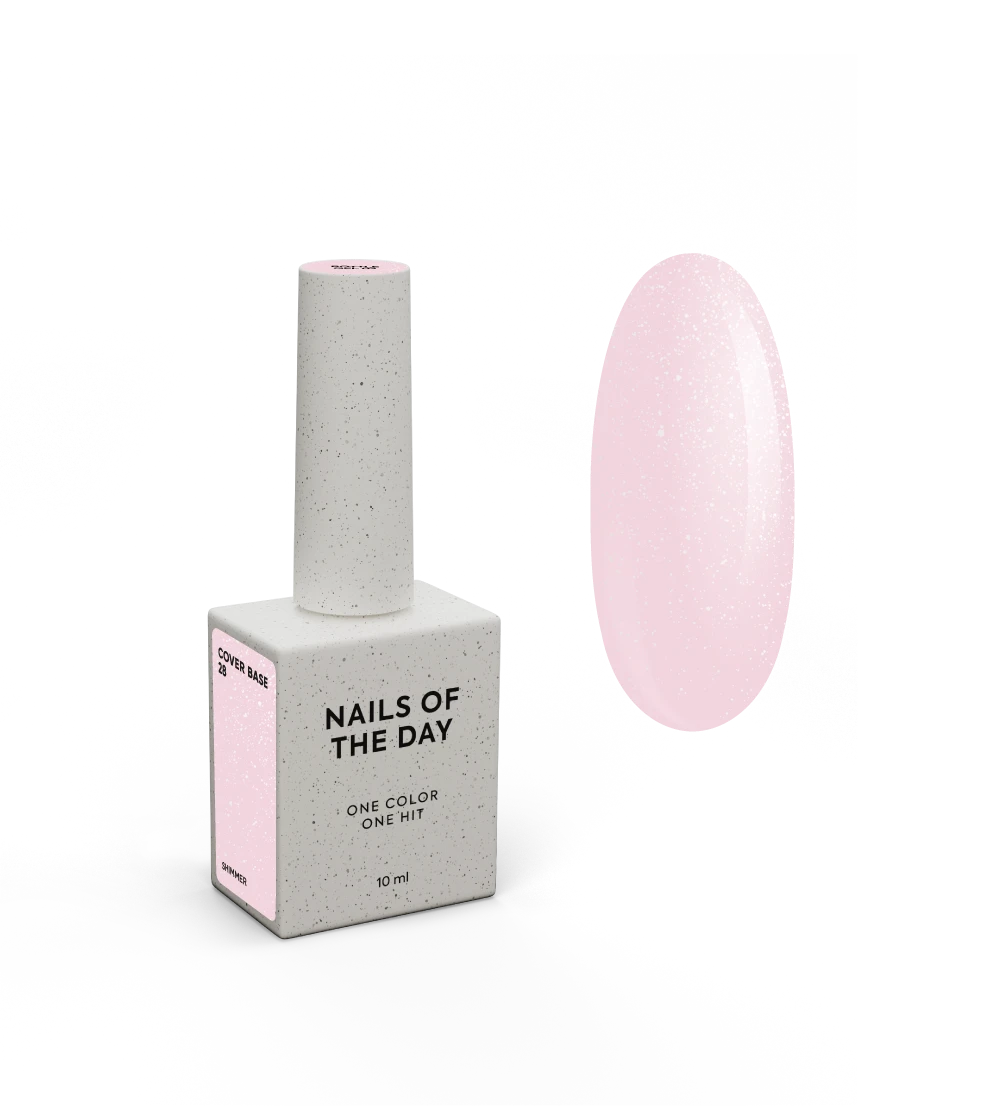 NAILSOFTHEDAY Cover base 28, 10ml