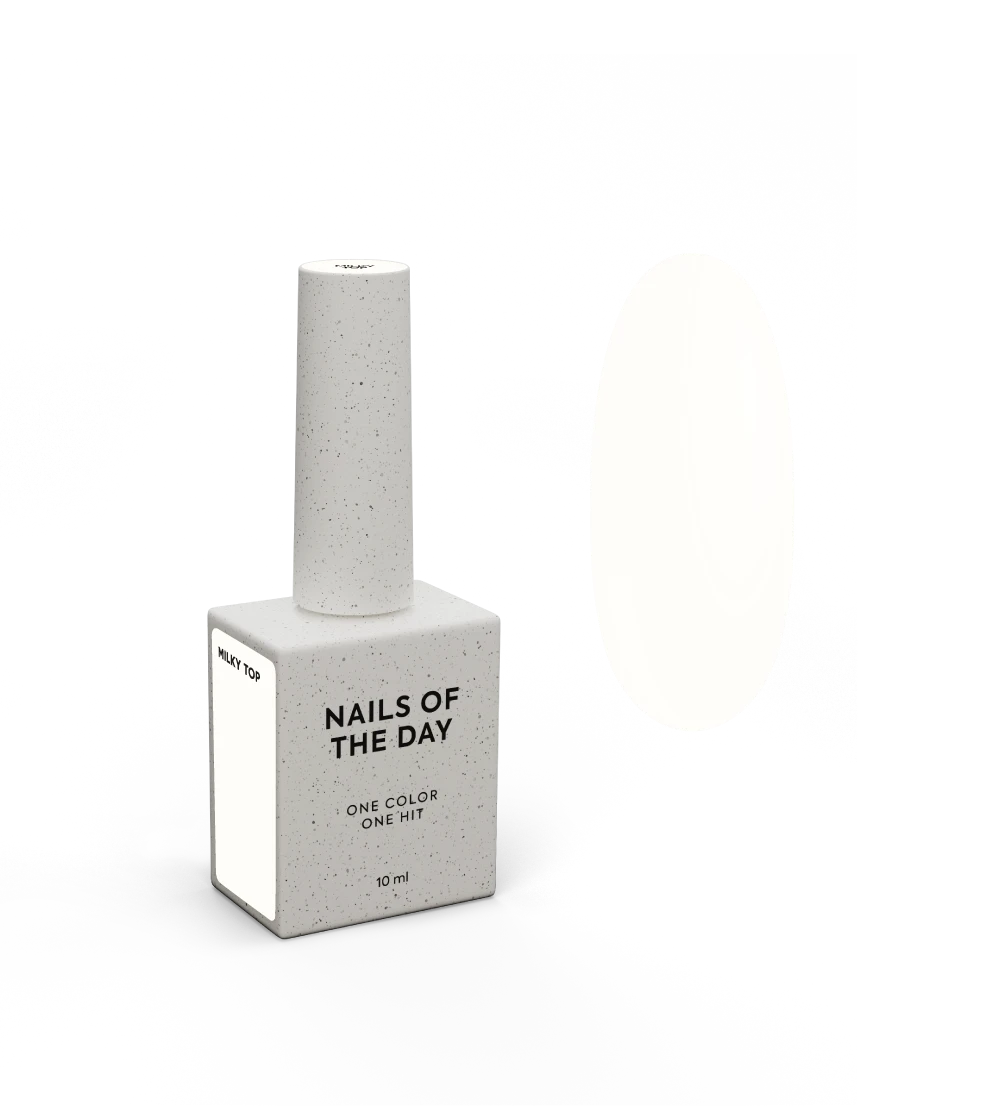 NAILSOFTHEDAY Milky Top, 10ml